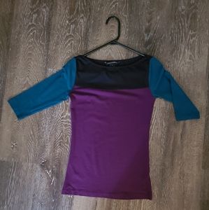 FRENCH CONNECTION Color Blocked Top